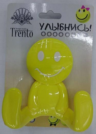 Гачок д/ванної TRENTO подвійний жовтий W5560-Y (25899) 