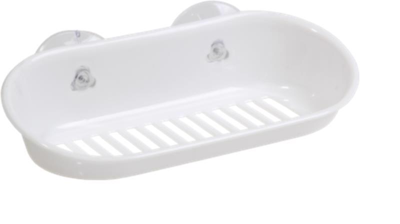 Поличка-сітка в ванну VANSTORE овальна біла (TL1553W)