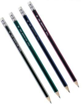 Олівець простий AXENT з ласт. 9002-А