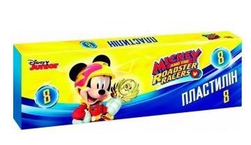 Пластилин  8цв. 165г МИЦАР Disney "Mickey Mouse" (Ц697007У) 262590