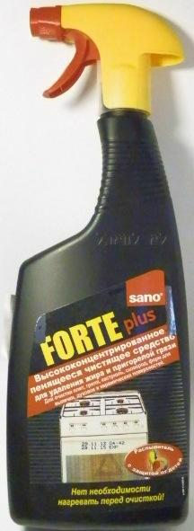 Засіб д/видалення жиру і сажі SANO Forte Plus 750мл /тригер/