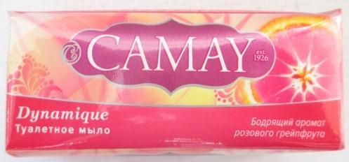 Мило CAMAY Dynamique Аромат рожевого грейпфрута 85г