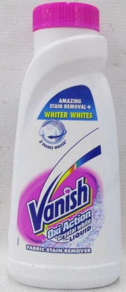 Пятновыводитель VANISH White жидкий 450мл