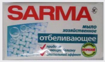 Мыло отбеливающие SARMA 140г