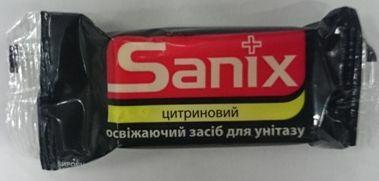 Средство д/унитаза SANIX цитриновый 35г /запаска/