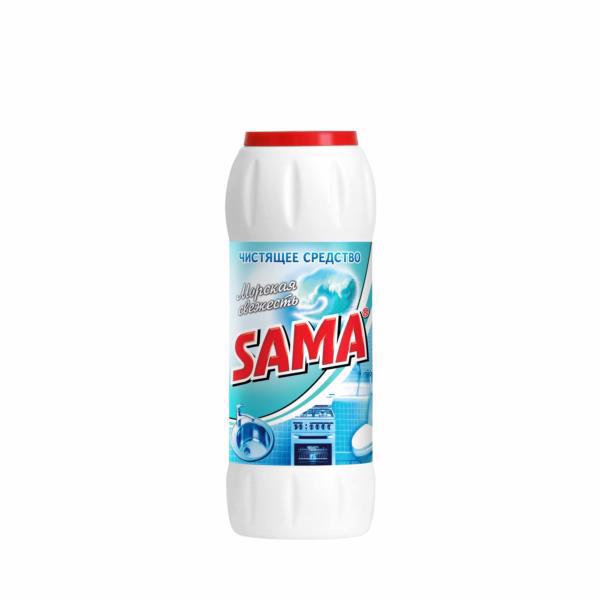 Порошок чистящий SAMA Морская свежесть 500г