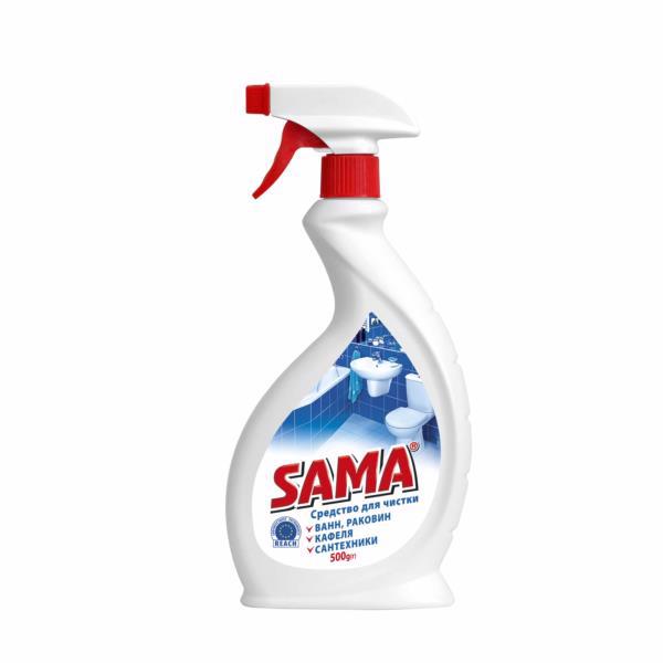 Засіб д/чистки ванн і кахлю SAMA 500мл /тригер/