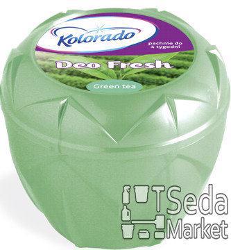 Освіжувач повітря KOLORADO Deo Fresh зелен. чай 150г /гель/