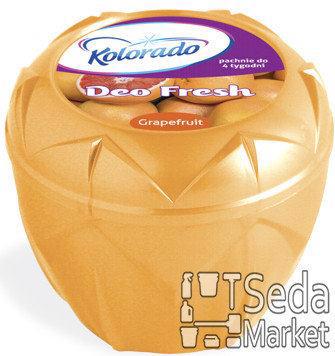 Освіжувач повітря KOLORADO Deo Fresh грейпфрут/цитрус 150/200г /гель/