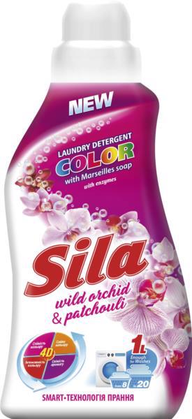Средство д/стирки SILA Color 1л