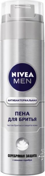 Піна д/гоління NIVEA for Men Срібний захист 200мл