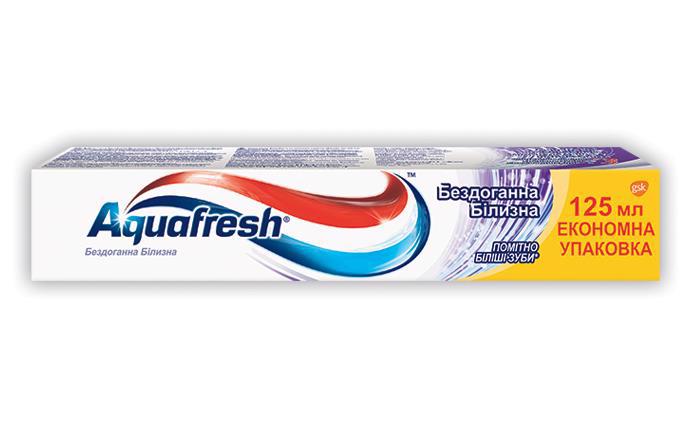 Зубна паста AQUAFRESH Бездоганне відбілювання 125мл