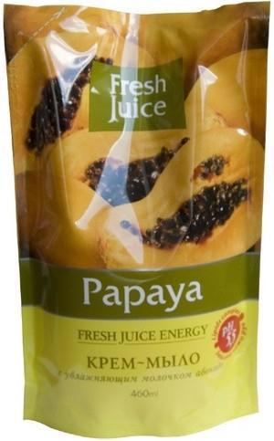 Мыло жидкое FJ Papaya 460мл /дой-пак/