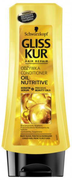 Бальзам д/волос GLISS KUR Oil Nutritive Против сечения 200мл