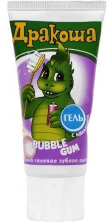 Зубна паста Дракоша Bubble gum гелева 60мл