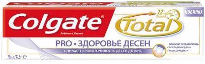 Зубная паста COLGATE Total 12 PRO Здоровье десен 75мл