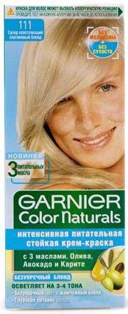 Крем-краска д/волос GARNIER Color Natural 111 Платиновый блонд