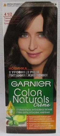 Крем-краска д/волос GARNIER Color Natural 4 1/2 Темный шоколад