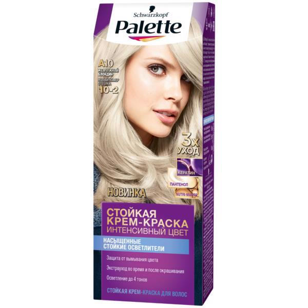 Крем-краска д/волос PALETTE A10 Жемчужный блондин