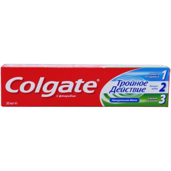 Зубна паста COLGATE Потрійна дія 50мл