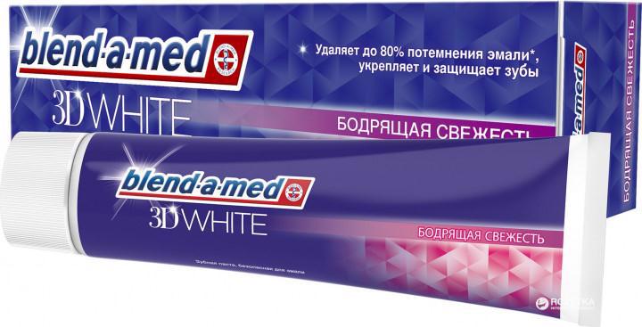 Зубна паста BLEND-A-MED 3D White Бадьорлива свіжість 100мл