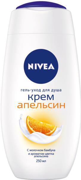Гель д/душа NIVEA Крем апельсин 250мл
