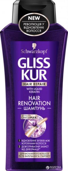 Шампунь д/волос GLISS KUR Hair renovation 400мл