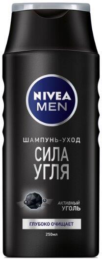 Шампунь д/волос NIVEA for Men Сила угля 250мл