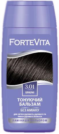 Бальзам відтіночний д/волосся FORTE VITA 3.01 Брауні 200мл