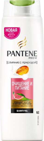 Шампунь д/волосся PANTENE Pro-V Очищення і Живлення 400мл