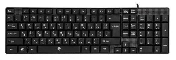 Клавиатура комп. 2E KS 106 USB Black