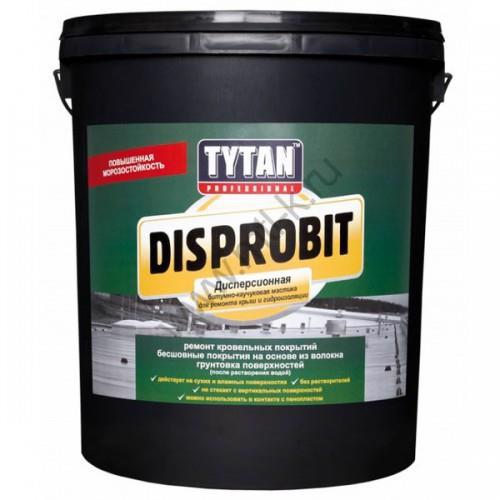 Мастика бітумно-каучукова TYTAN Disprobit 10кг