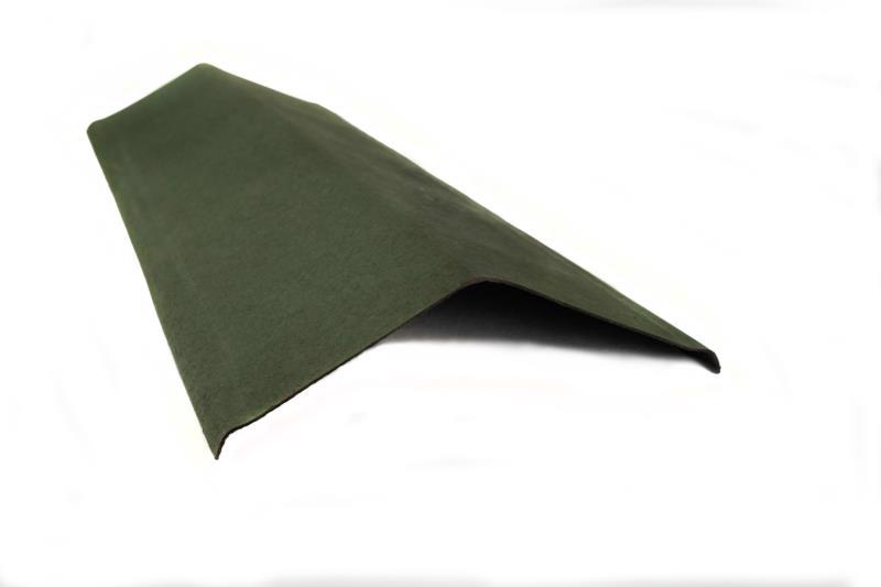 Планка вітрова (чипець) ONDULINE Черепиця 1.035*0.15м зелена