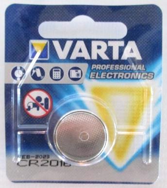 Батарейка VARTA CR 2016 Electronics  (1шт блістер) 4008496276639