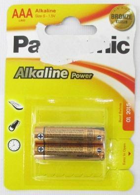 Батарейка PANASONIC Alkaline Power LR03 (2шт блістер) 2907