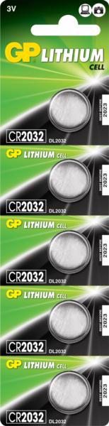 Батарейка GP Lithium CR2032-8С5 1шт 1147