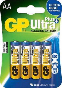 Батарейка GP Ultra Plus LR03 AAA 24AUP-2CR4 (4шт блістер) 0338