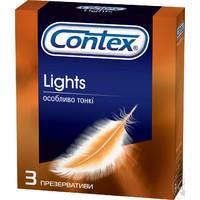 Презервативи CONTEX Lights Особливо тонкі 3шт