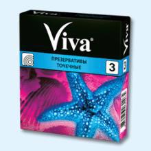 Презервативи VIVA З крапками 3шт
