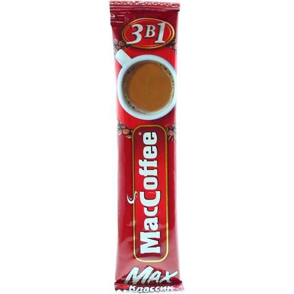 Напій кавовий MACCOFFEE Max Класик 3в1 16г (20)