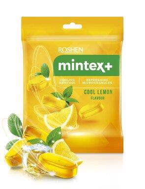 Карамель ROSHEN Mintex+ Cool lemon лимон і ментол 20г