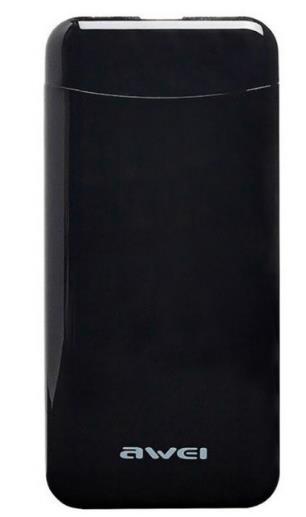 Акумулятор мобільний AWEI P68K Power Bank 10000mAh Li-Polimer Black