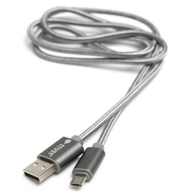 Кабель USB POWERPLANT Quick Charge USB/microUSB 1.0м
