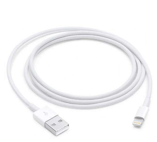 Кабель USB POWERPLANT USB/Lightning 2.0м White