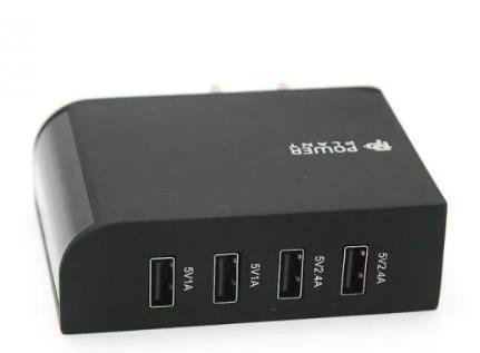 Пристрій заряд. POWERPLANT W-660 4*USB 6800mA
