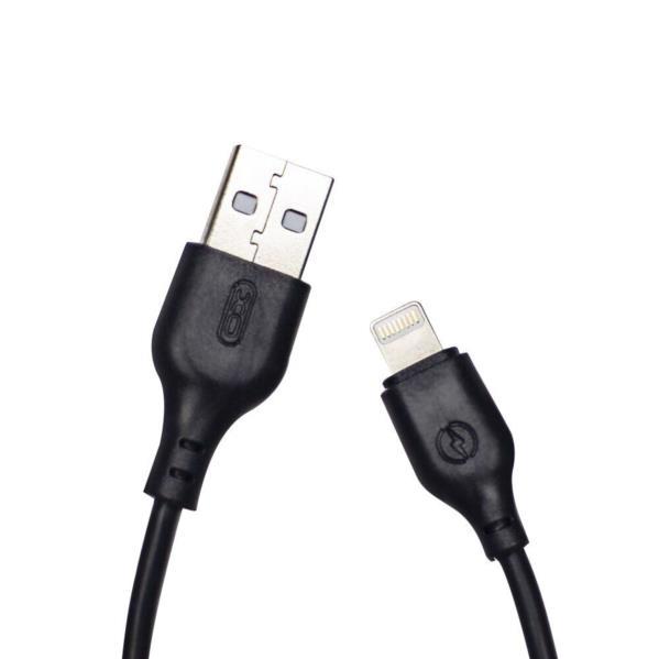 Кабель USB XO Lightning NB103 2.1A 1m Black