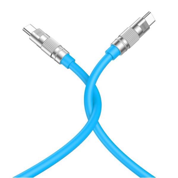 Кабель XO USB C-USB C NB-Q228B 1.2m Blue