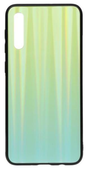 Чехол д/смарт. TOTO Samsung A30s/A50/50s Aurora Print Glass Green