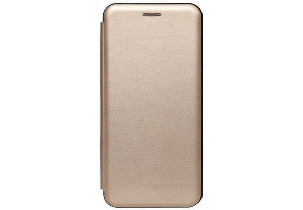 Чехол д/смарт. TOTO Samsung A40 Book Rounded Leather Case Gold