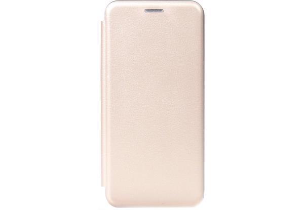 Чехол д/смарт. TOTO Samsung A70 Book Rounded Leather Case Gold